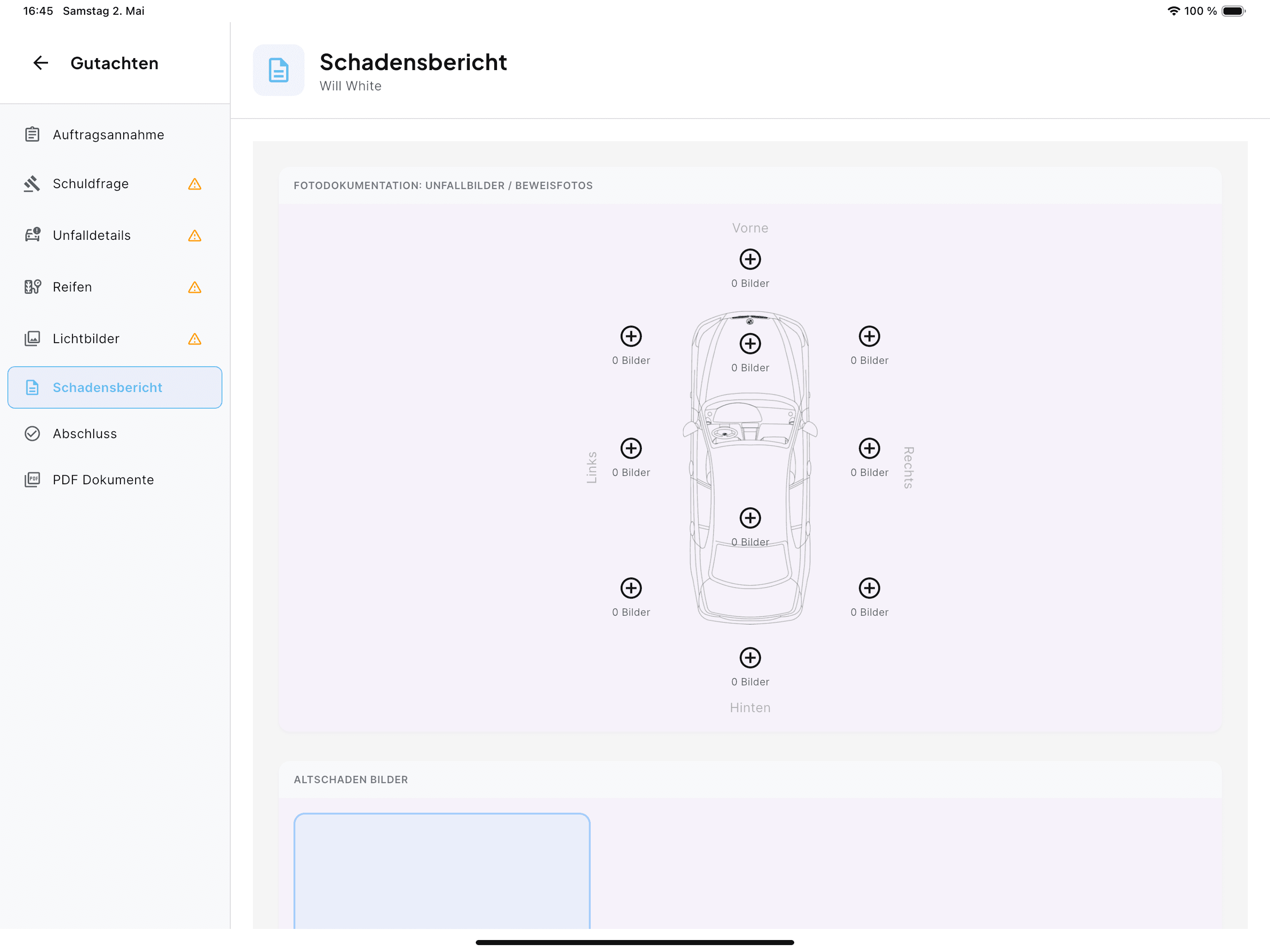 Einblick in ClaimsXpert